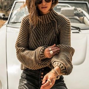 Olympe Cable-Knit Sweater